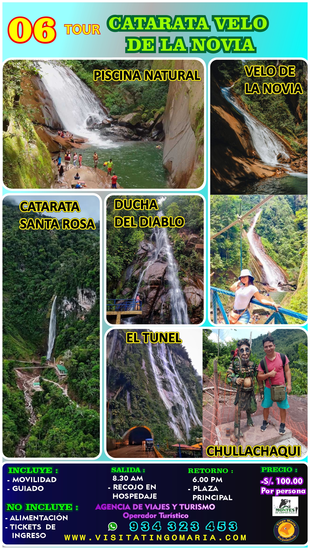 TOUR CATARATA VELO DE LA NOVIA