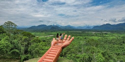 ingreso a la cueva de las pavas en al ciudad de tingo maria
