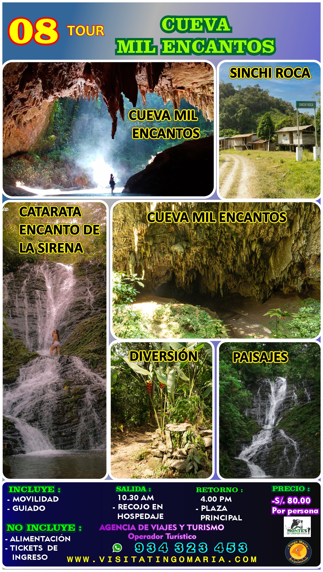 TOUR CATARATA DERREPENTE