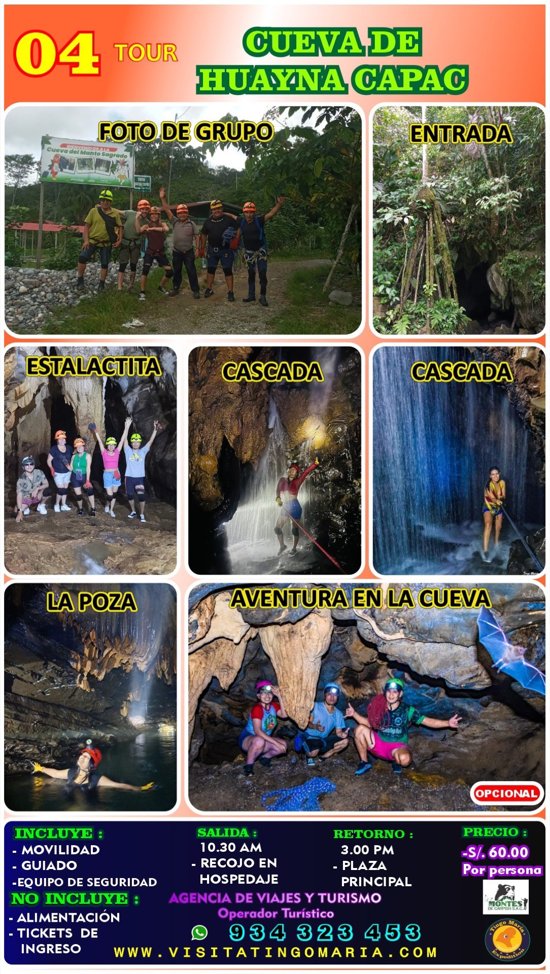 TOUR Cueva de Huayna Cápac